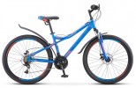 Велосипед 26' хардтейл STELS NAVIGATOR-510 MD синий/красный, диск, 18 ск., 16'
